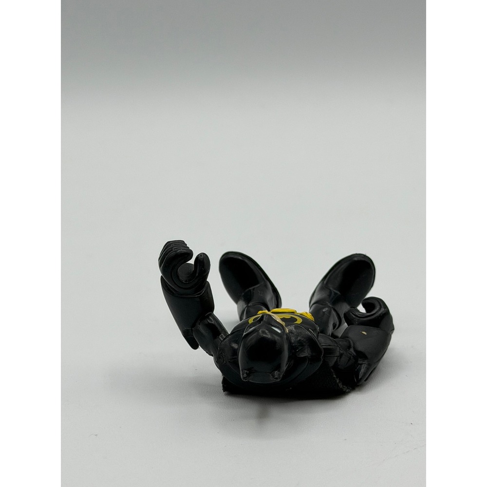 Batman Action Figure with Batcycle Motorcycle Toy DC Comics Black 4 Inch - Picture 14 of 16